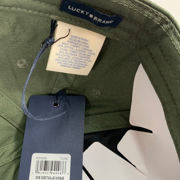 Lucky Brand Triumph Chevy Patch Baseball Dad Hat - Picture 6 of 8